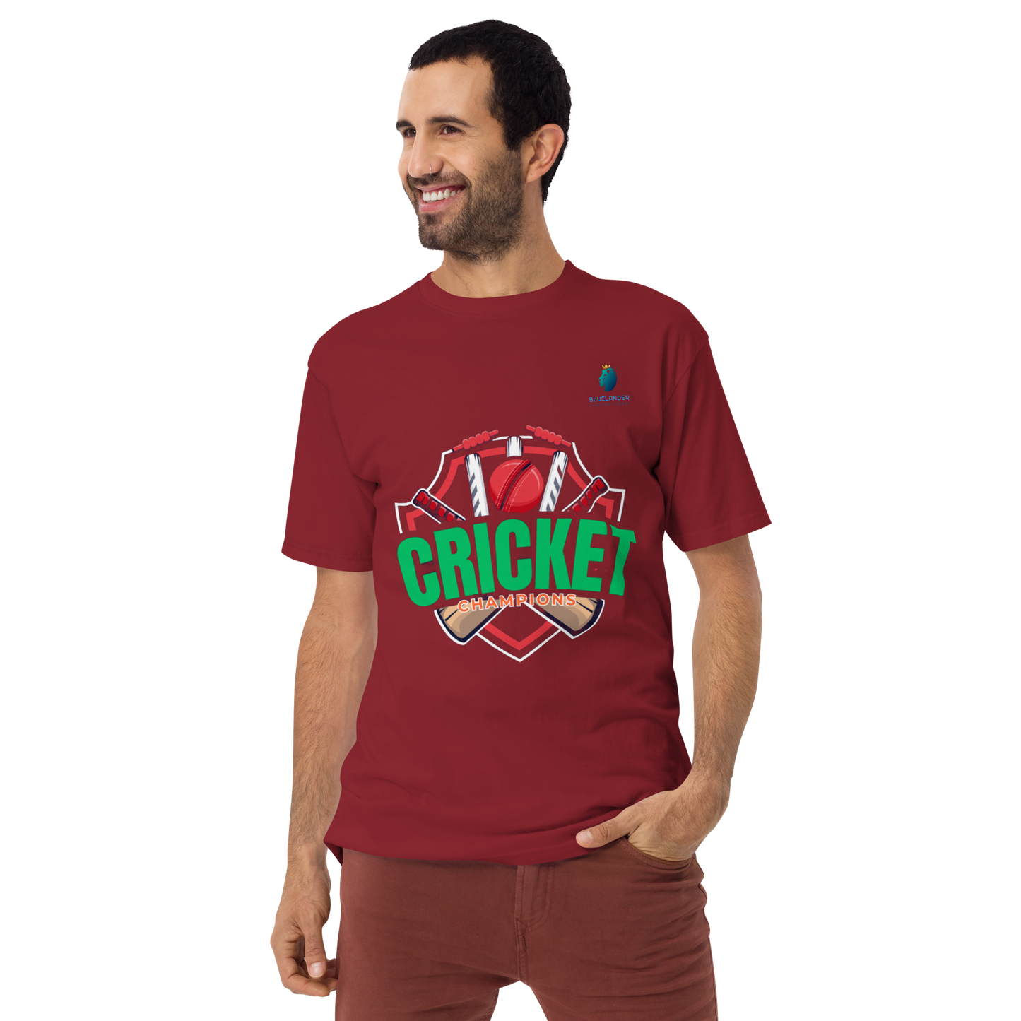 Bluelanders: Premium Cotton Unisex Half-Sleeve T-Shirt : Timeless Style.