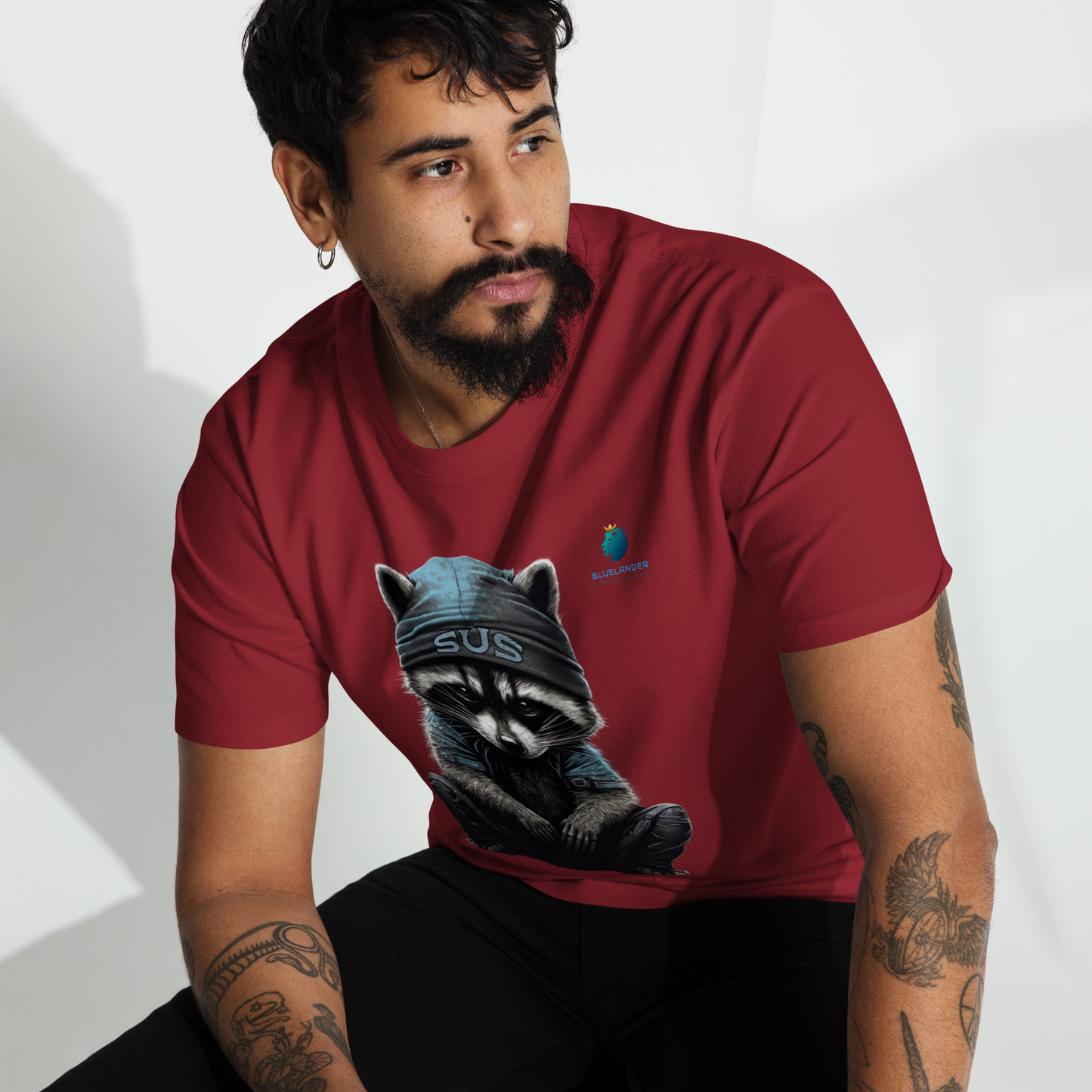 Be the Trend: Bluelander's Bio washed Unisex Premium Cotton T-Shirt.