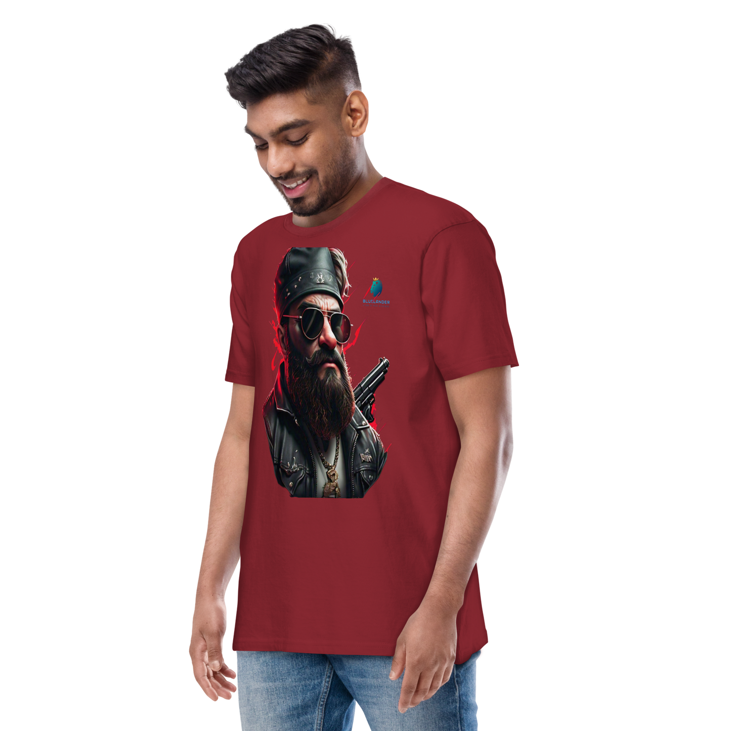 Upgrade Your Everyday: Bluelander's Premium Unisex Cotton Bio-Washed Half-Sleeve T-Shirt