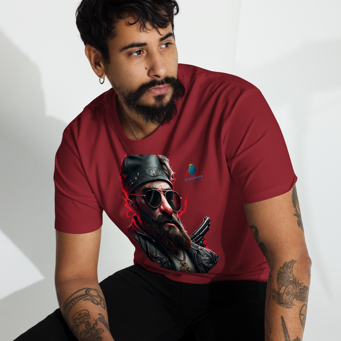 Upgrade Your Everyday: Bluelander's Premium Unisex Cotton Bio-Washed Half-Sleeve T-Shirt