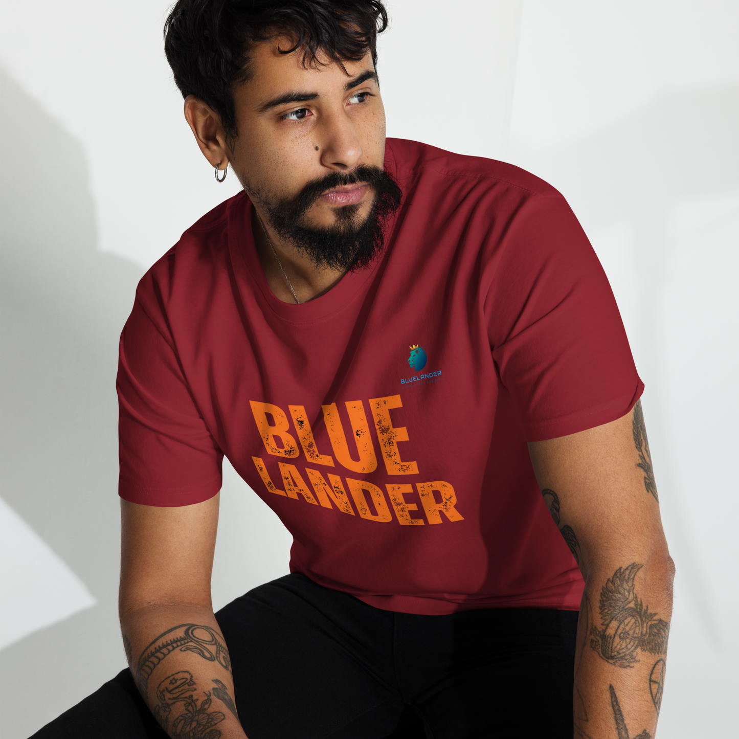 Soft Cotton, Enhanced Comfort: Bluelanders Unisex Half-Sleeve T-Shirt