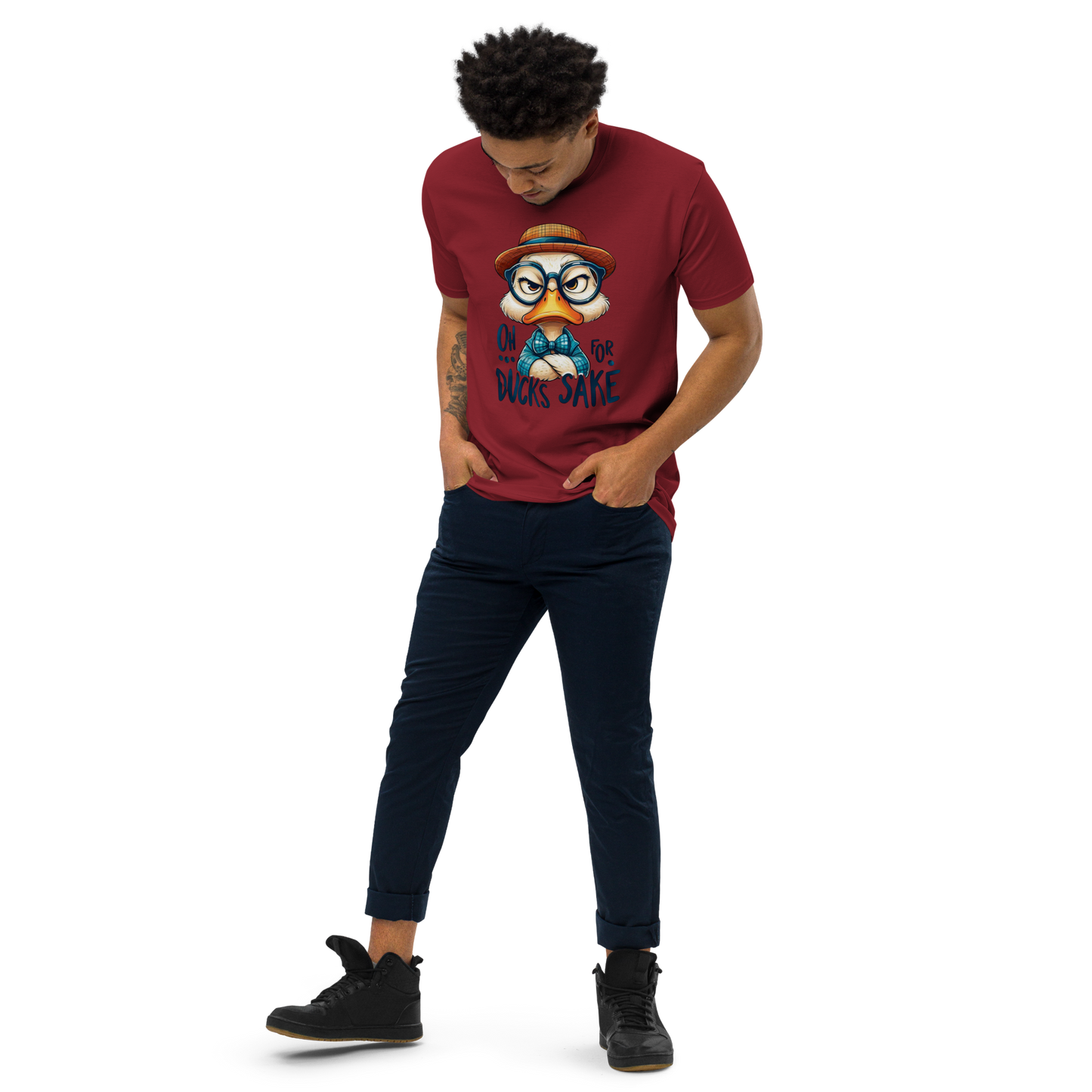 Feel the Vibe: Bluelanders Premium Cotton Unisex Half-Sleeve T-Shirt.