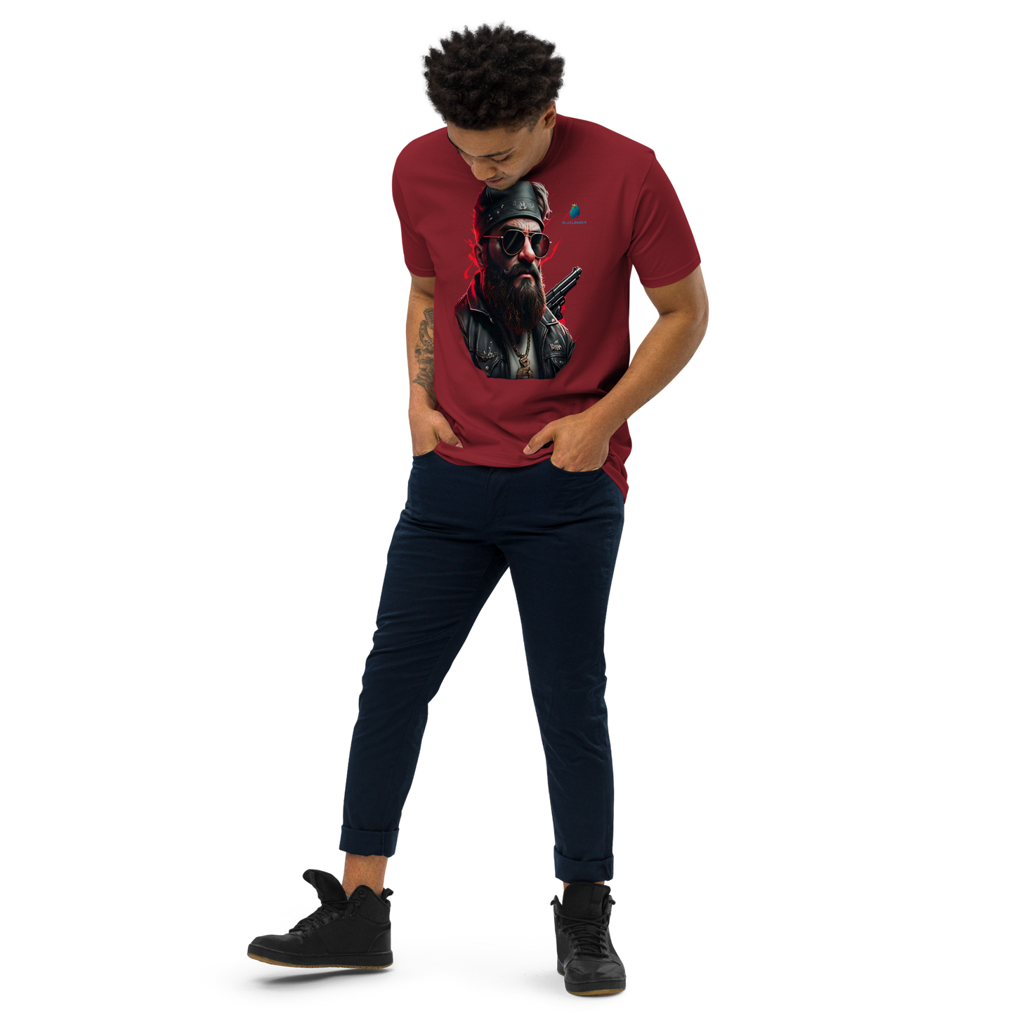 Upgrade Your Everyday: Bluelander's Premium Unisex Cotton Bio-Washed Half-Sleeve T-Shirt