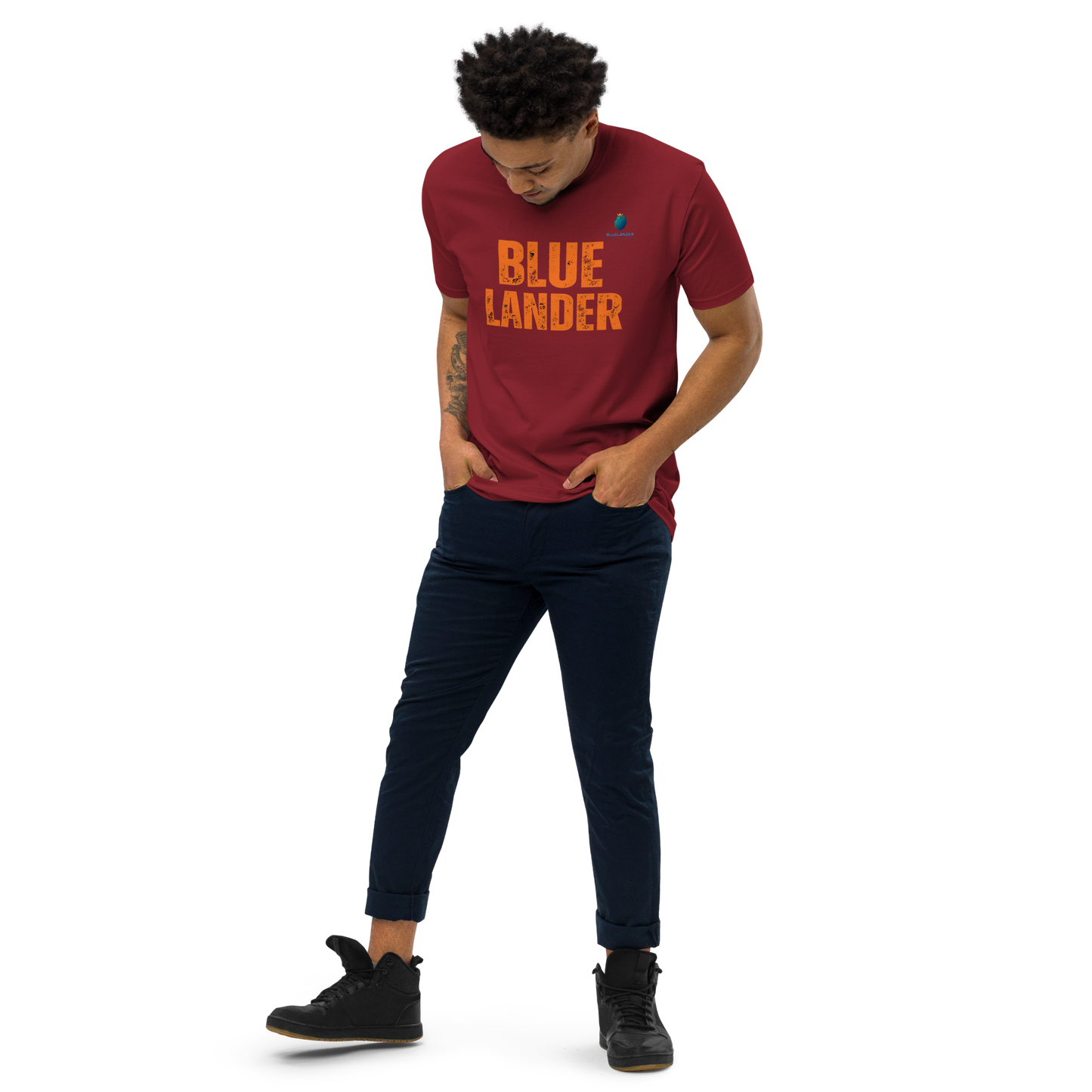 Soft Cotton, Enhanced Comfort: Bluelanders Unisex Half-Sleeve T-Shirt