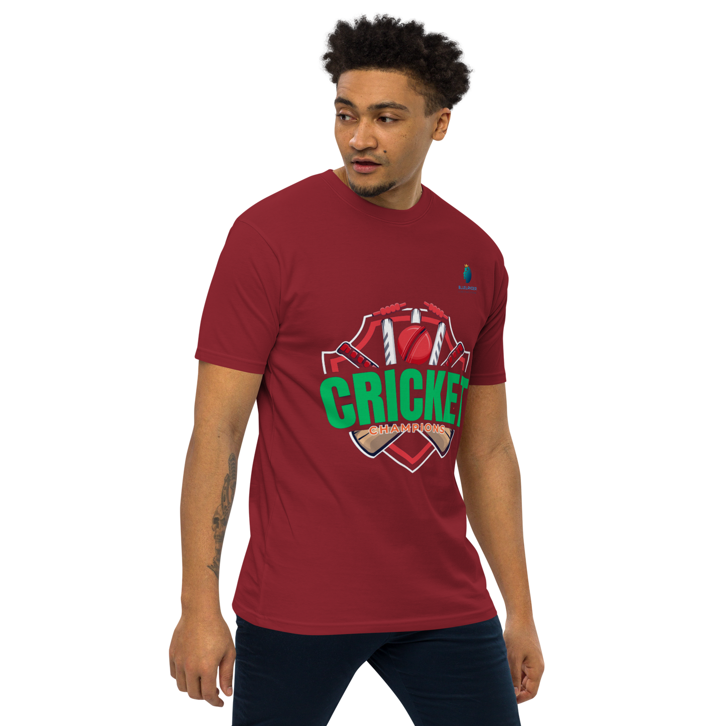 Bluelanders: Premium Cotton Unisex Half-Sleeve T-Shirt : Timeless Style.