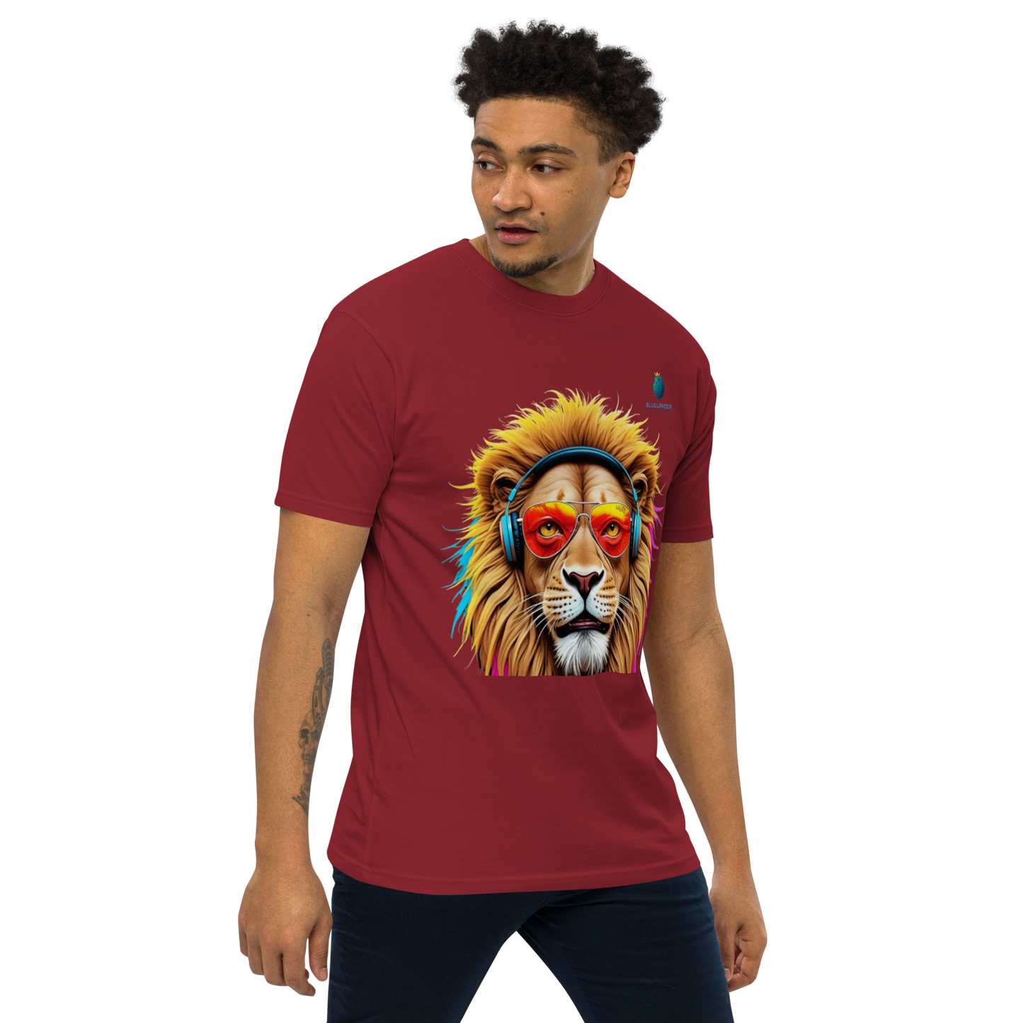 Rule the World: Bluelander's Premium Cotton Bio-Washed Half-Sleeve T-Shirt