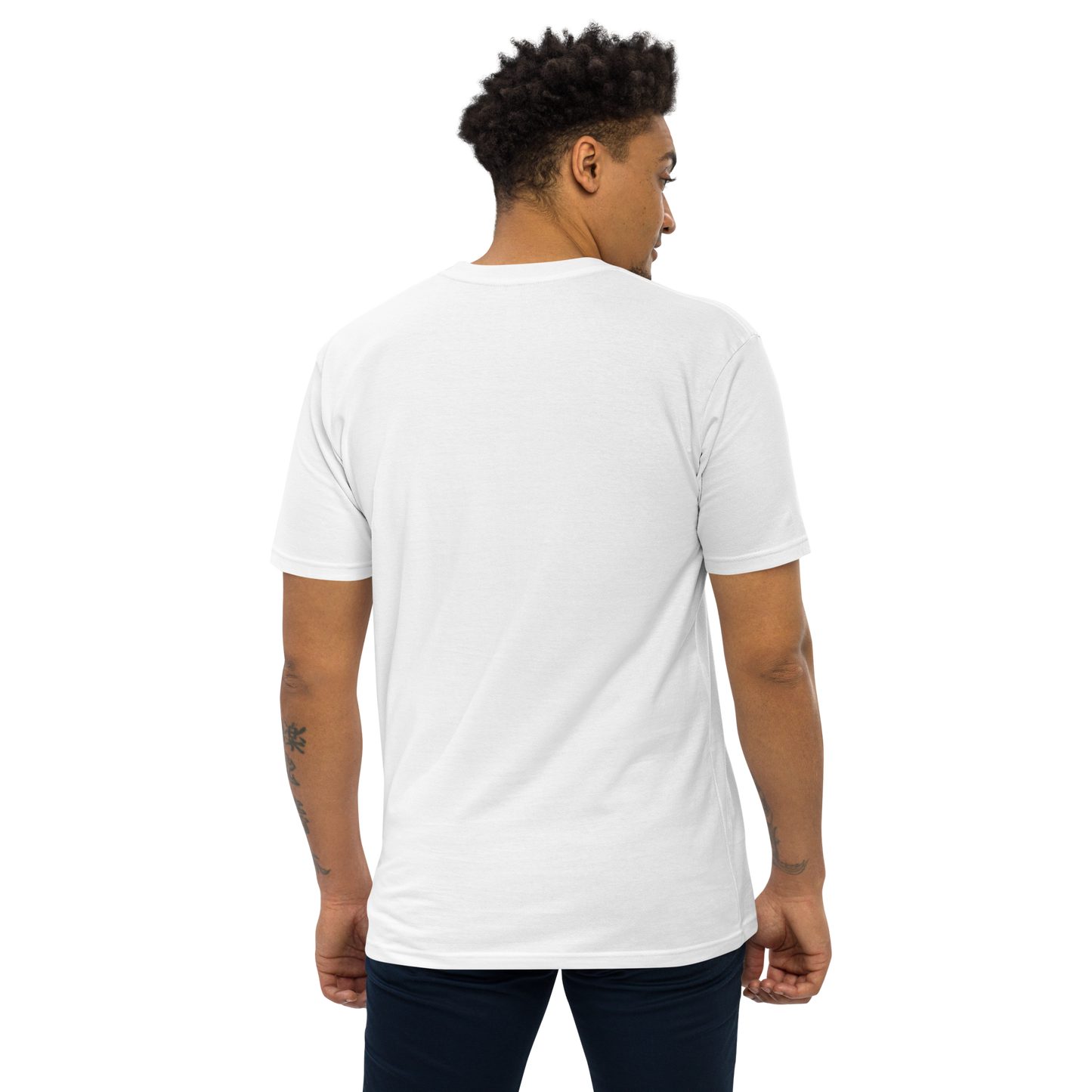 Hanuman's Blessing, Soft and Pure: Bluelanders Divine Protection premium cotton T-Shirt.