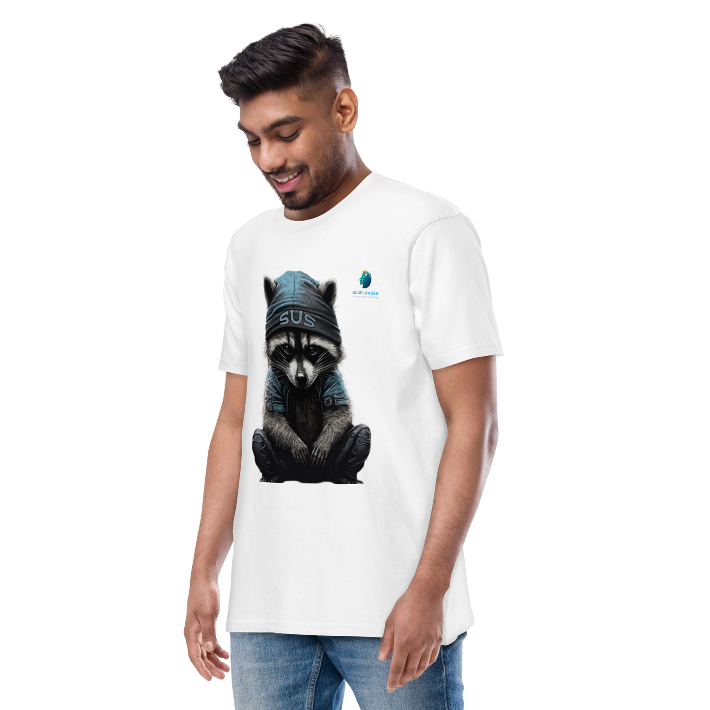 Be the Trend: Bluelander's Bio washed Unisex Premium Cotton T-Shirt.