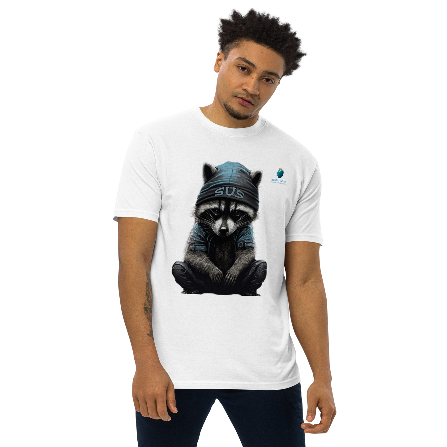 Be the Trend: Bluelander's Bio washed Unisex Premium Cotton T-Shirt.