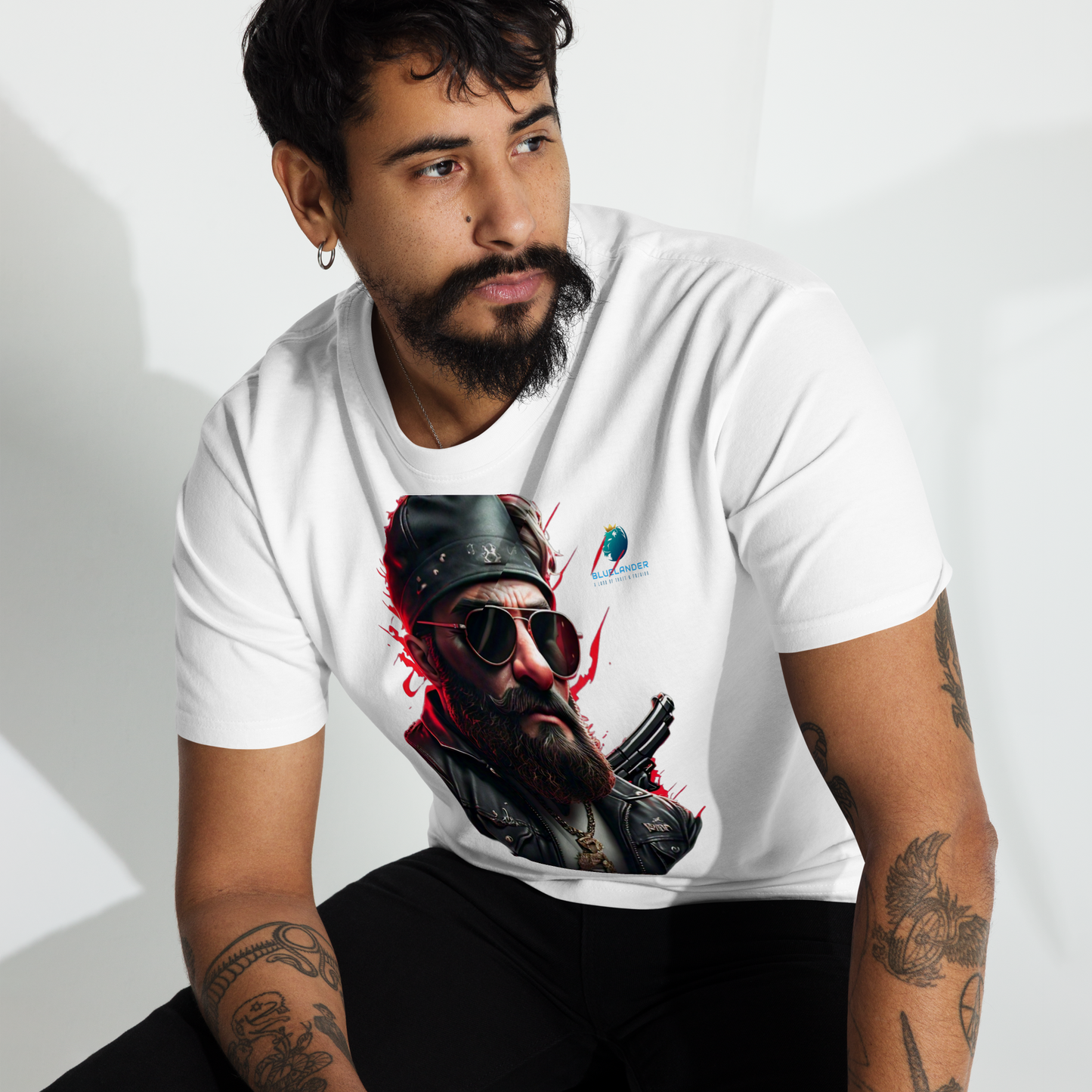 Upgrade Your Everyday: Bluelander's Premium Unisex Cotton Bio-Washed Half-Sleeve T-Shirt