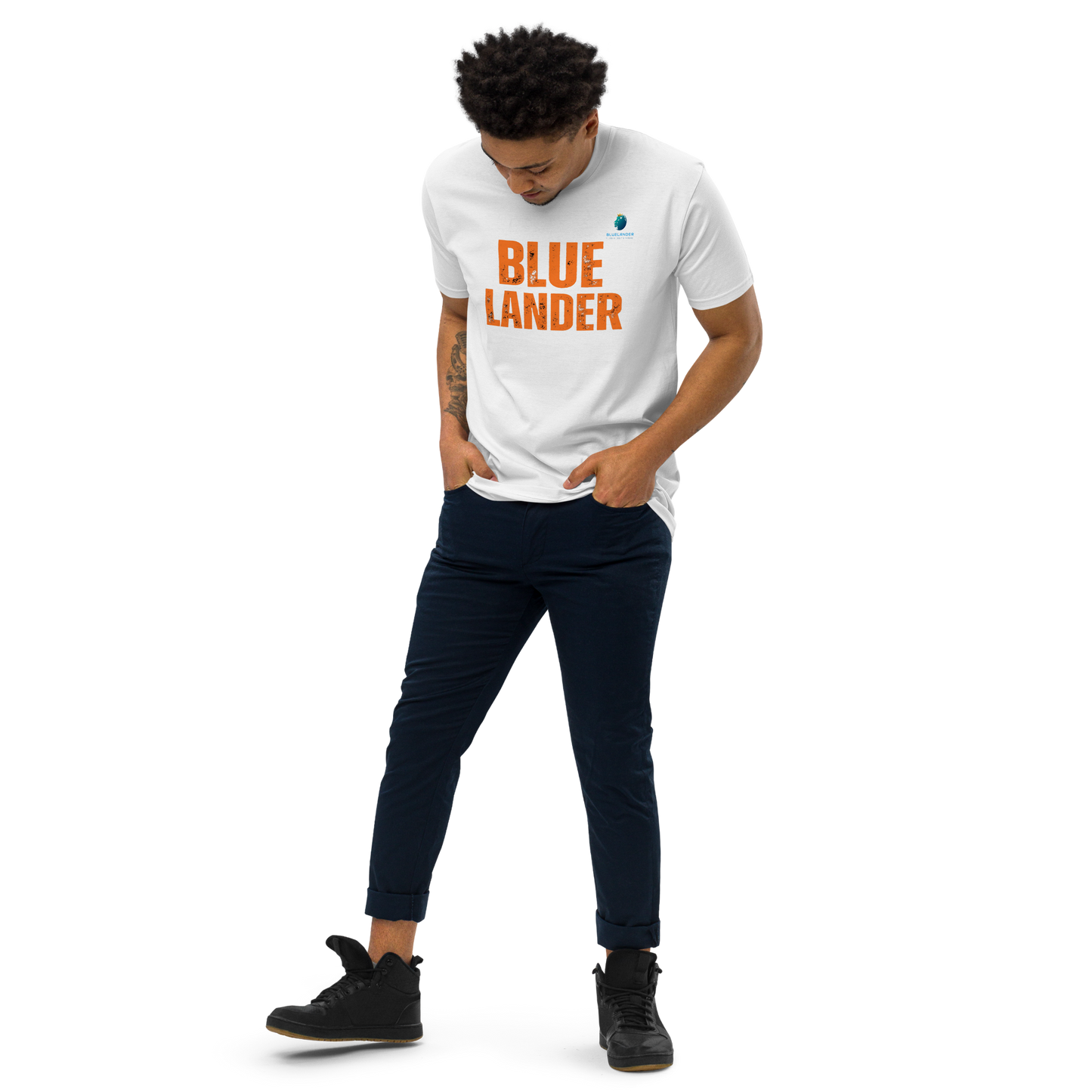 Soft Cotton, Enhanced Comfort: Bluelanders Unisex Half-Sleeve T-Shirt