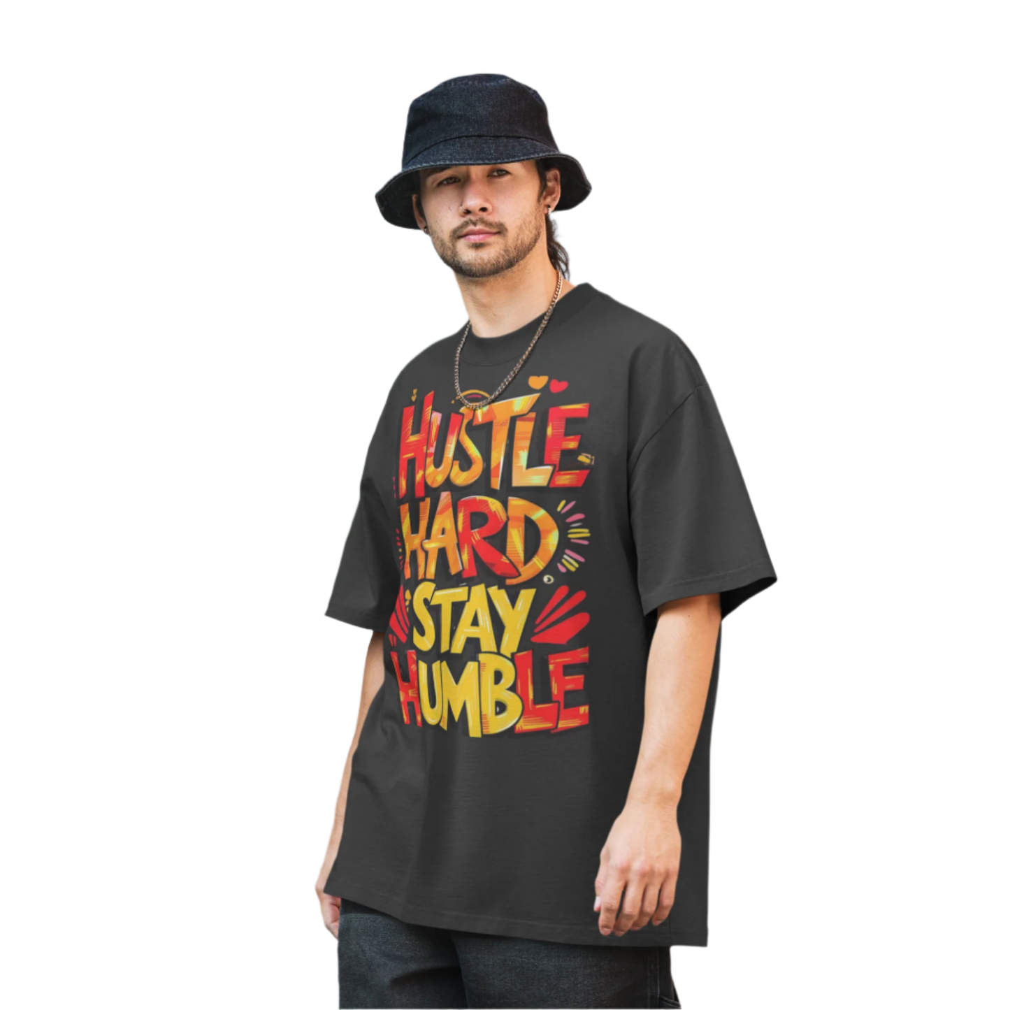 Bluelander Terry Oversized T-Shirt - 100% Cotton Unisex, Pre-Shrunk, Drop Shoulder, Lycra Ribbed Neck | Shop Now for Comfort & Style!