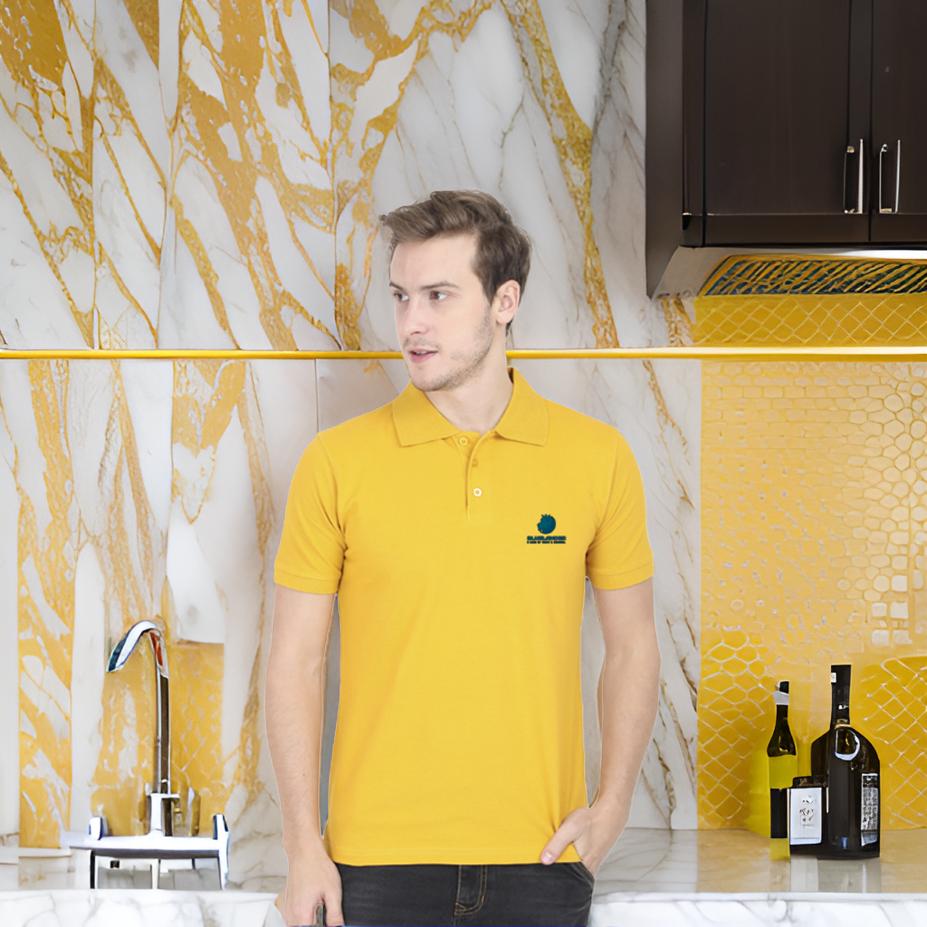 Bluelander's Polo: 220 GSM Premium Cotton - Super Combed, Bio Washed, Unisex Fit. Step into comfort, stride towards your dreams