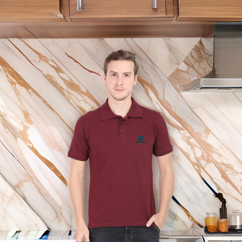 Bluelander's Polo: 220 GSM Premium Cotton - Super Combed, Bio Washed, Unisex Fit. Step into comfort, stride towards your dreams