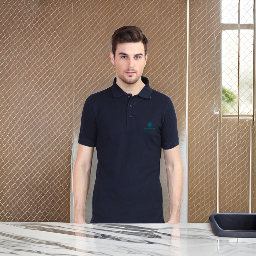 Bluelander's Polo: 220 GSM Premium Cotton - Super Combed, Bio Washed, Unisex Fit. Step into comfort, stride towards your dreams