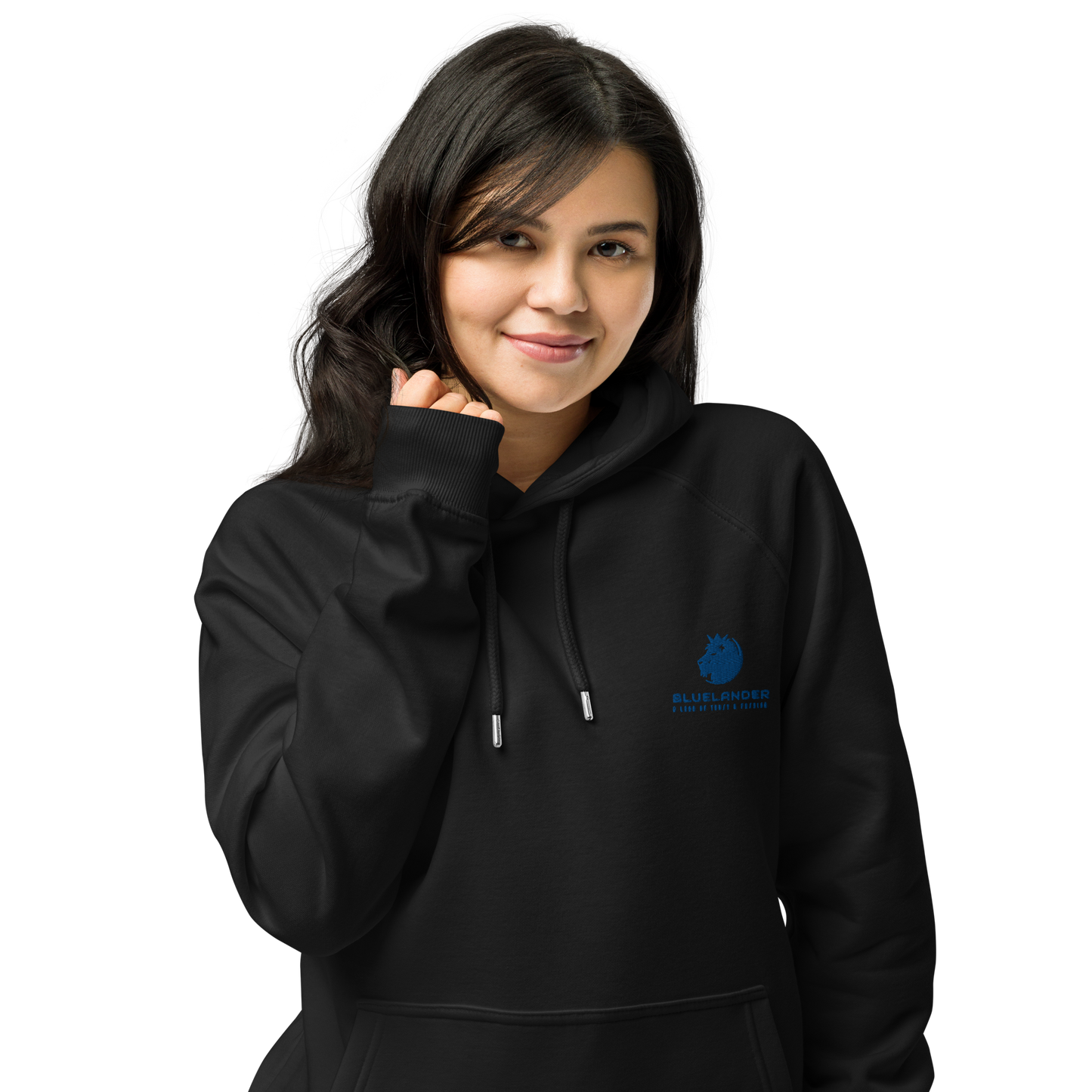 Bluelander Unisex Hoodie: 300 GSM Soft Cotton, Derby Ribbed.