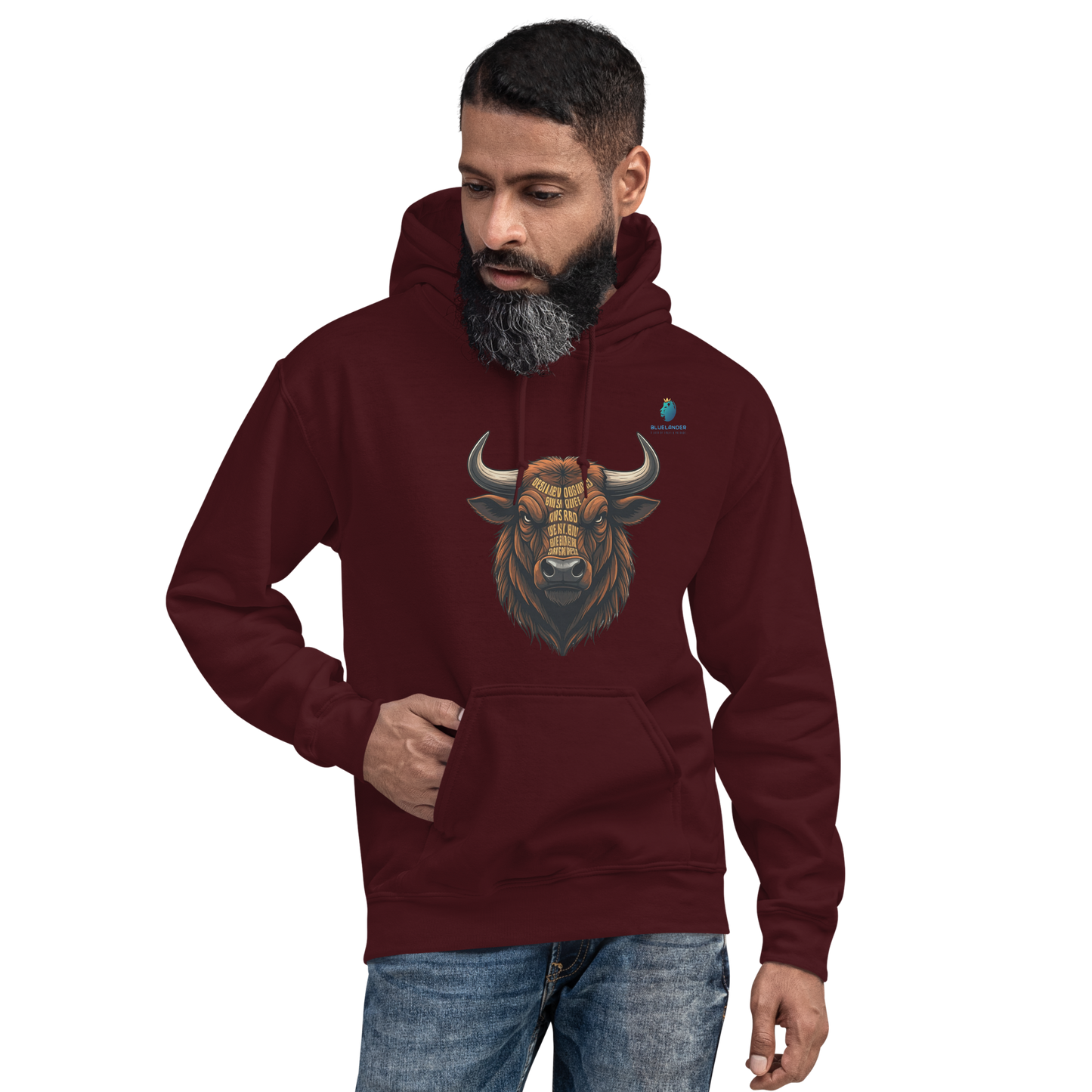 Heavyweight Comfort, Oversized Style: Bluelanders Premium Hoodie