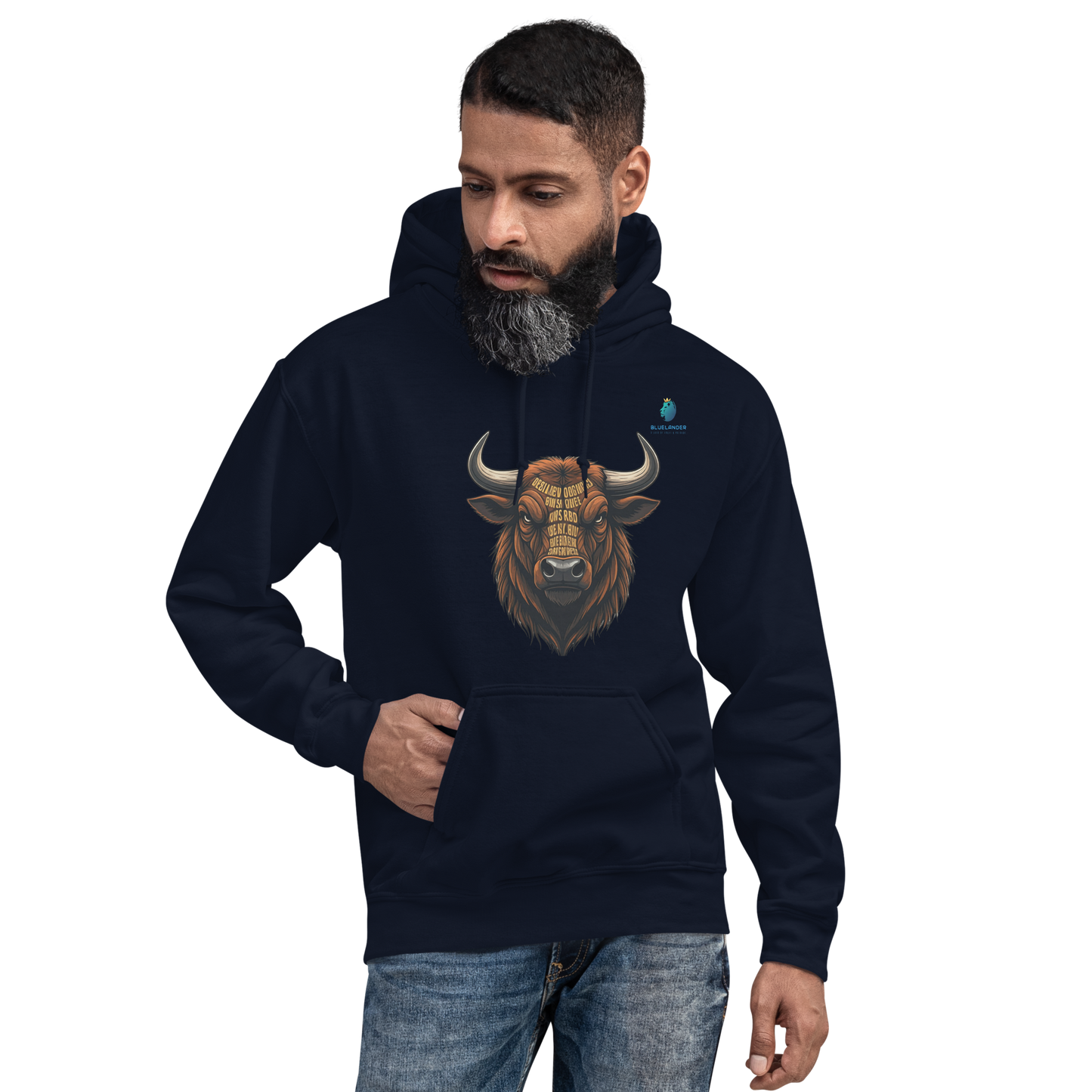 Heavyweight Comfort, Oversized Style: Bluelanders Premium Hoodie