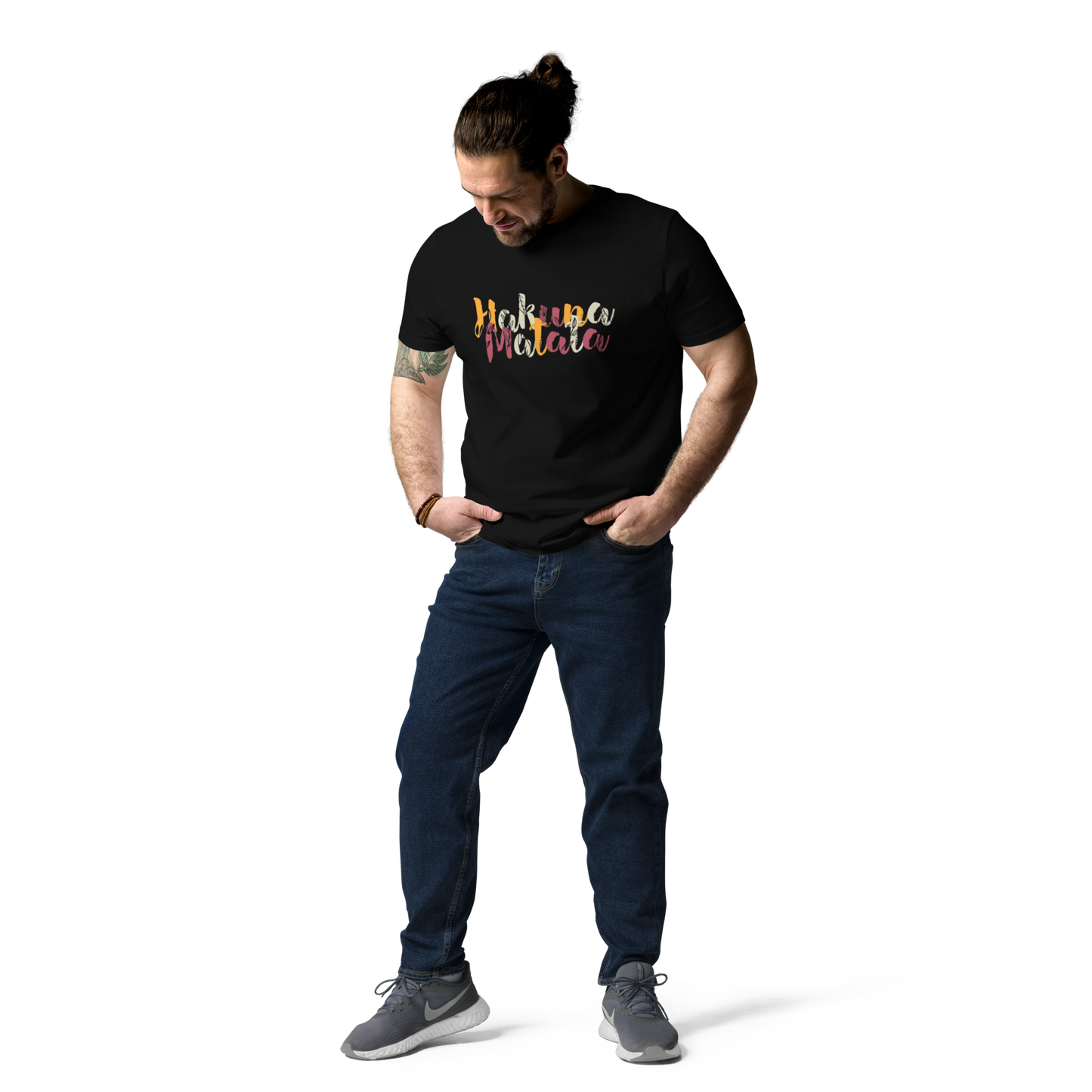 Experience Pure Comfort with Bluelander's Pre-Shrunk 100% Cotton Unisex T Shirt - Enjoy Life to the Fullest with No Worries