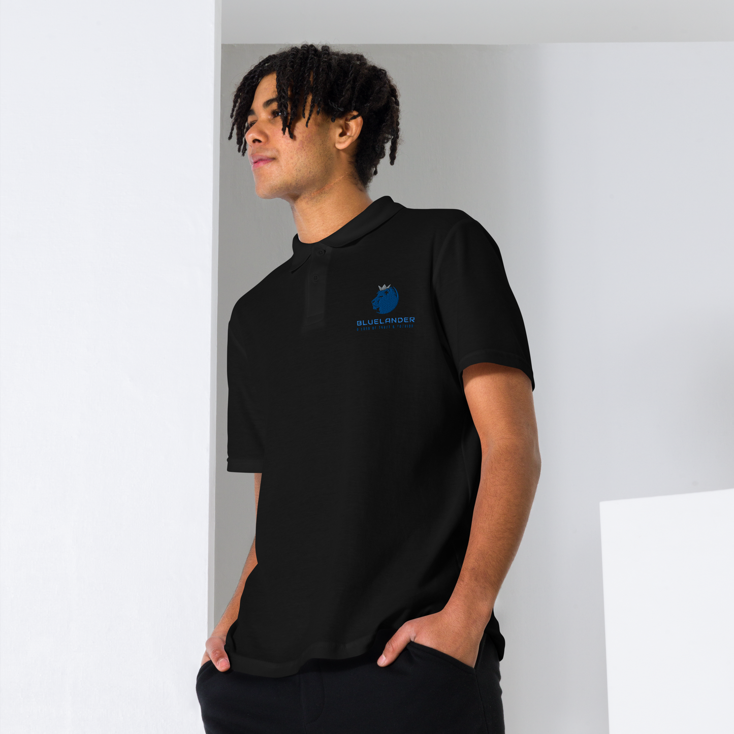Bluelander's Polo: 220 GSM Premium Cotton - Super Combed, Bio Washed, Unisex Fit. Step into comfort, stride towards your dreams