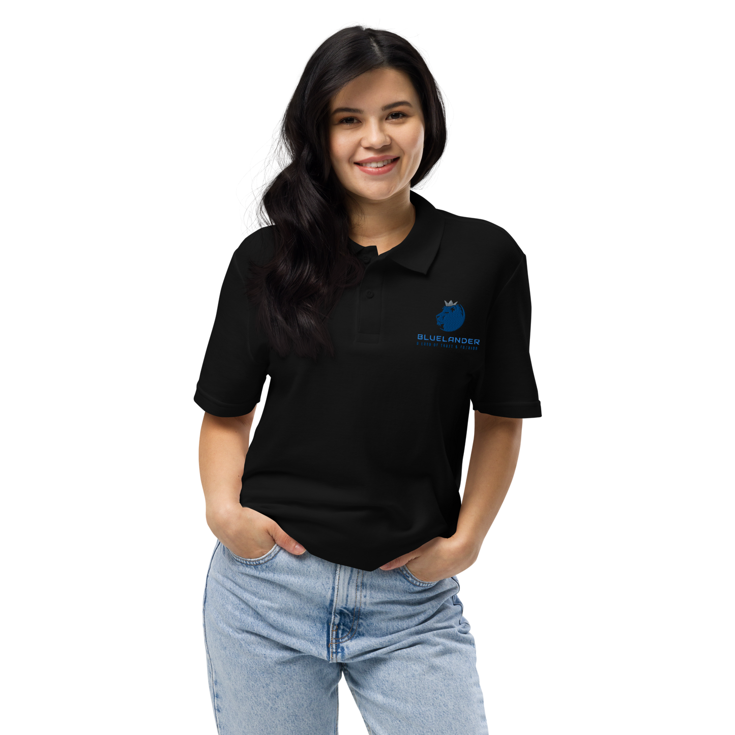 Bluelander's Polo: 220 GSM Premium Cotton - Super Combed, Bio Washed, Unisex Fit. Step into comfort, stride towards your dreams