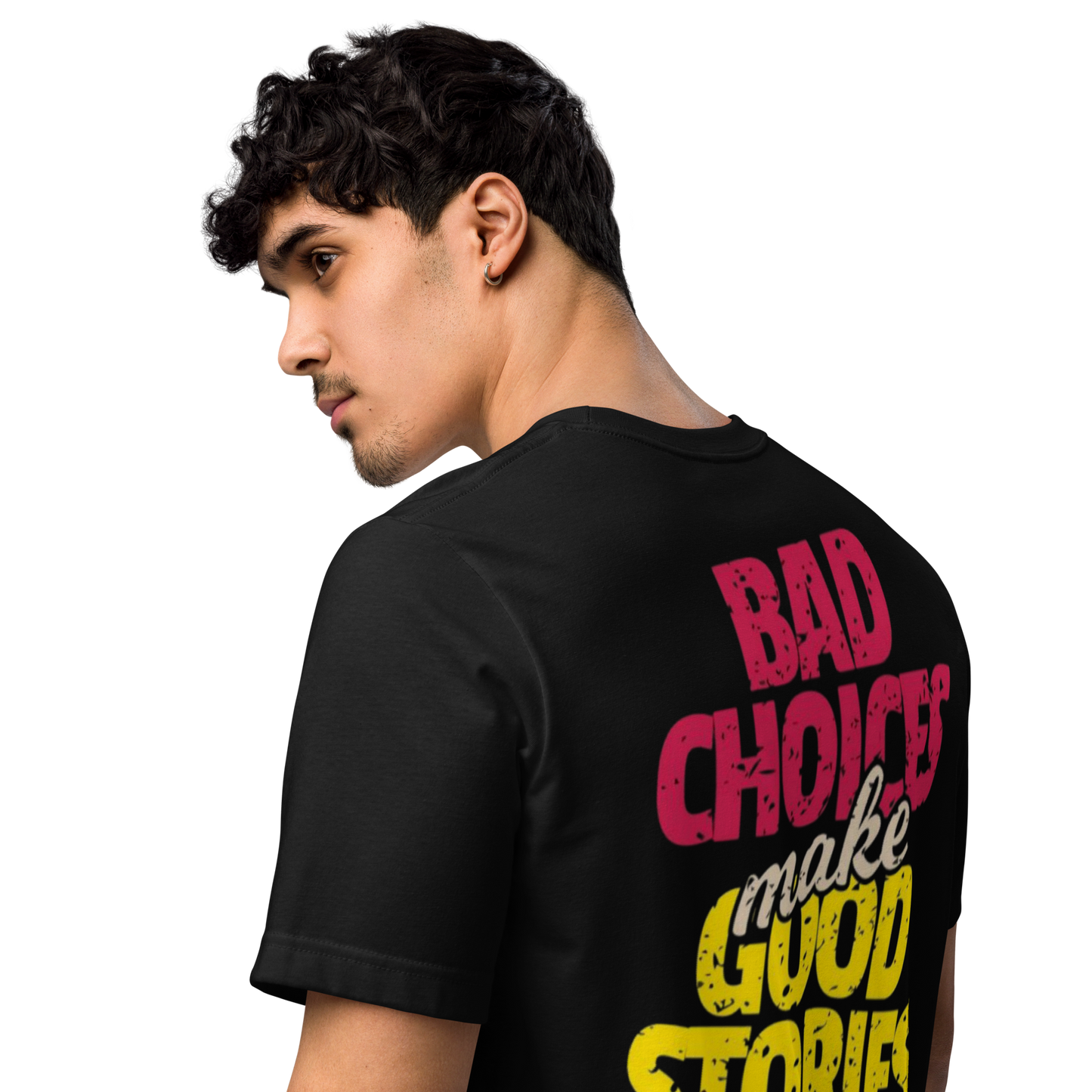 Let's create good stories together: Bluelander's Premium Cotton Bio-Washed Half-Sleeve T-Shirt