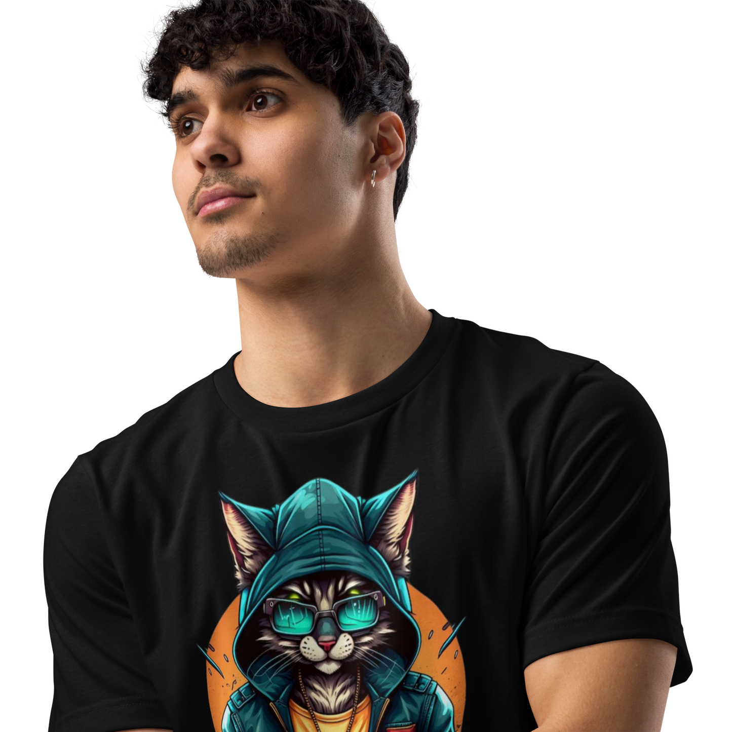 Rocking Cat Cloud Comfort: Bluelander's T shirt