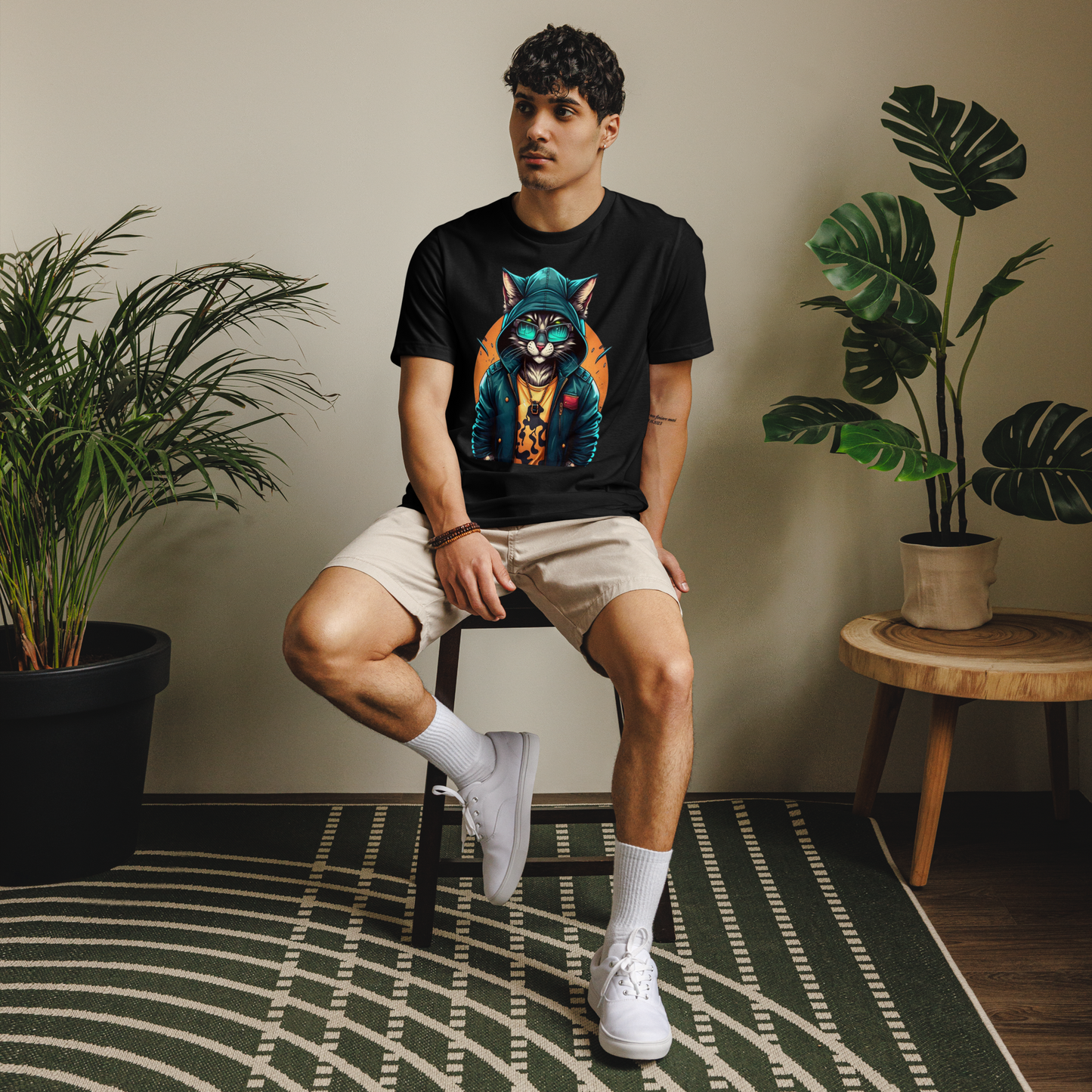 Rocking Cat Cloud Comfort: Bluelander's T shirt
