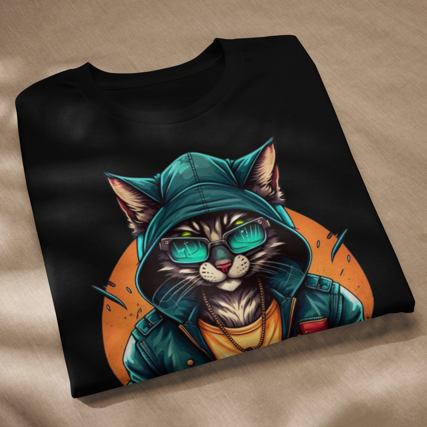 Rocking Cat Cloud Comfort: Bluelander's T shirt