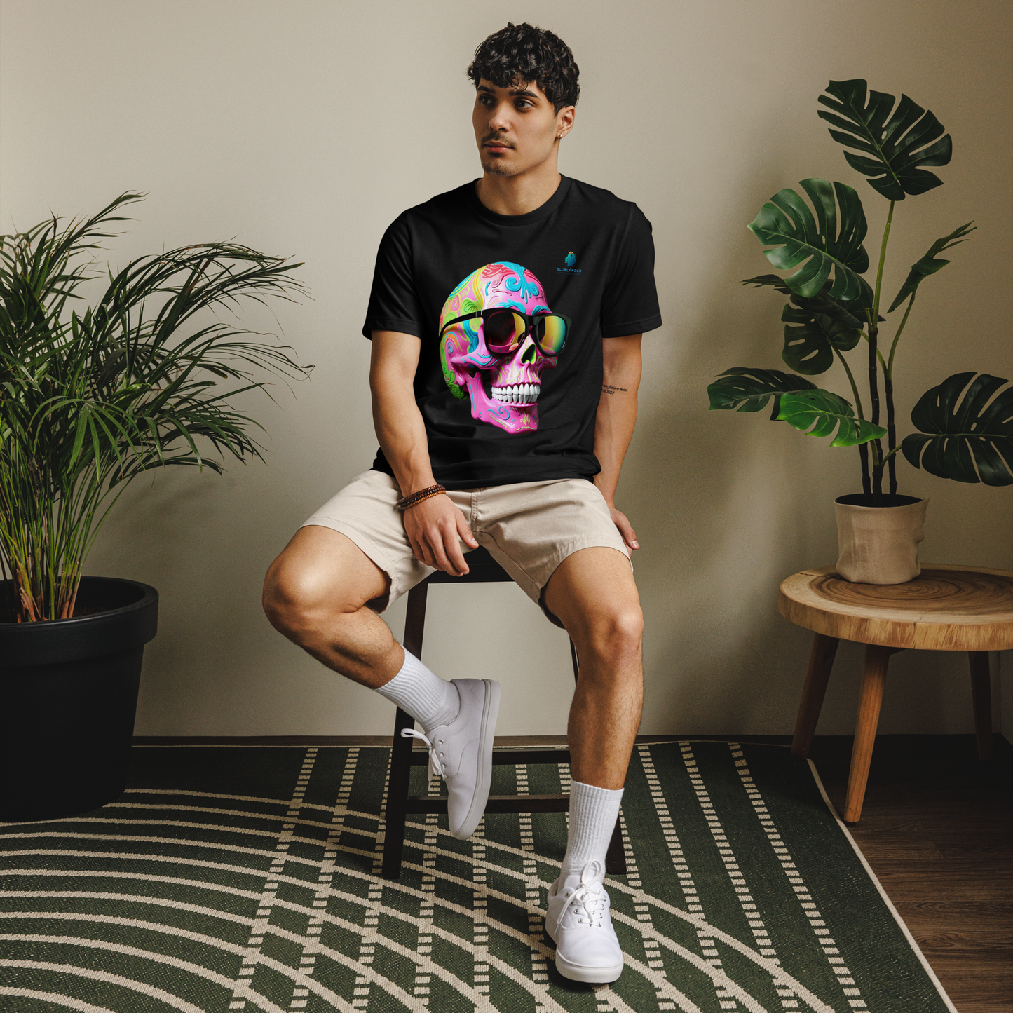 Beyond Basic: Bluelanders Premium Cotton Bio-Washed Half-Sleeve T-Shirt