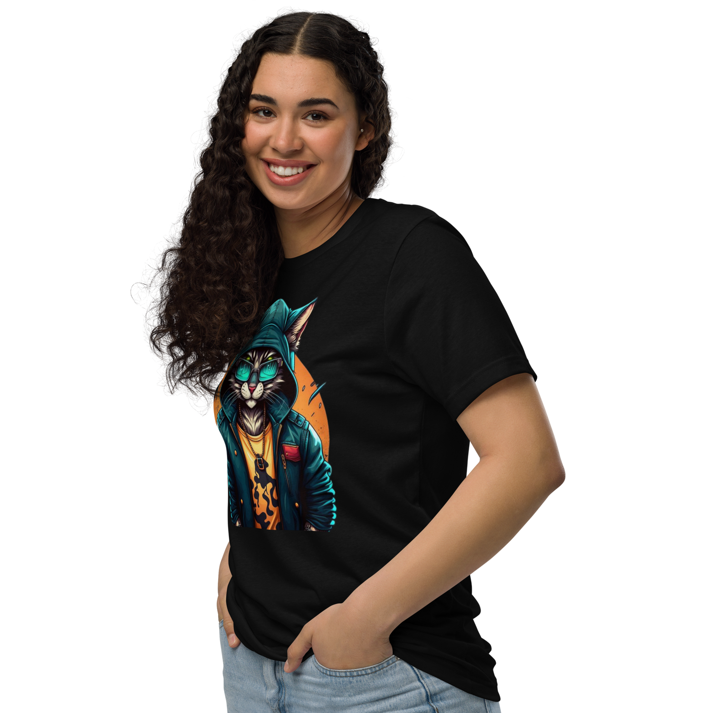 Rocking Cat Cloud Comfort: Bluelander's T shirt