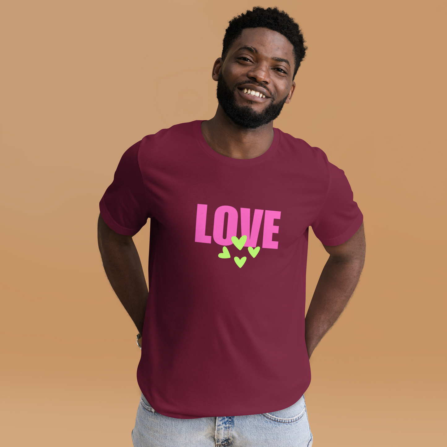 Bluelander Supima Tee: Elevate Style with Luxury Premium Cotton. Half Sleeves for Comfort & Positivity!