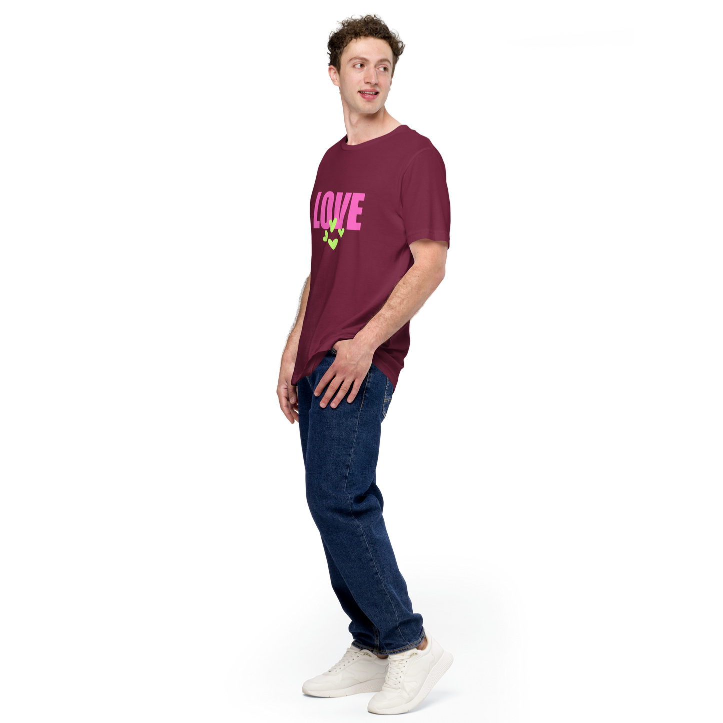 Bluelander Supima Tee: Elevate Style with Luxury Premium Cotton. Half Sleeves for Comfort & Positivity!