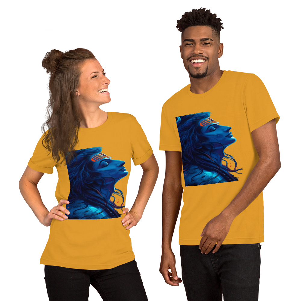Divine Threads: Bluelander's Unisex Shiva Tees - Comfort Meets Faith This is an excellent title!