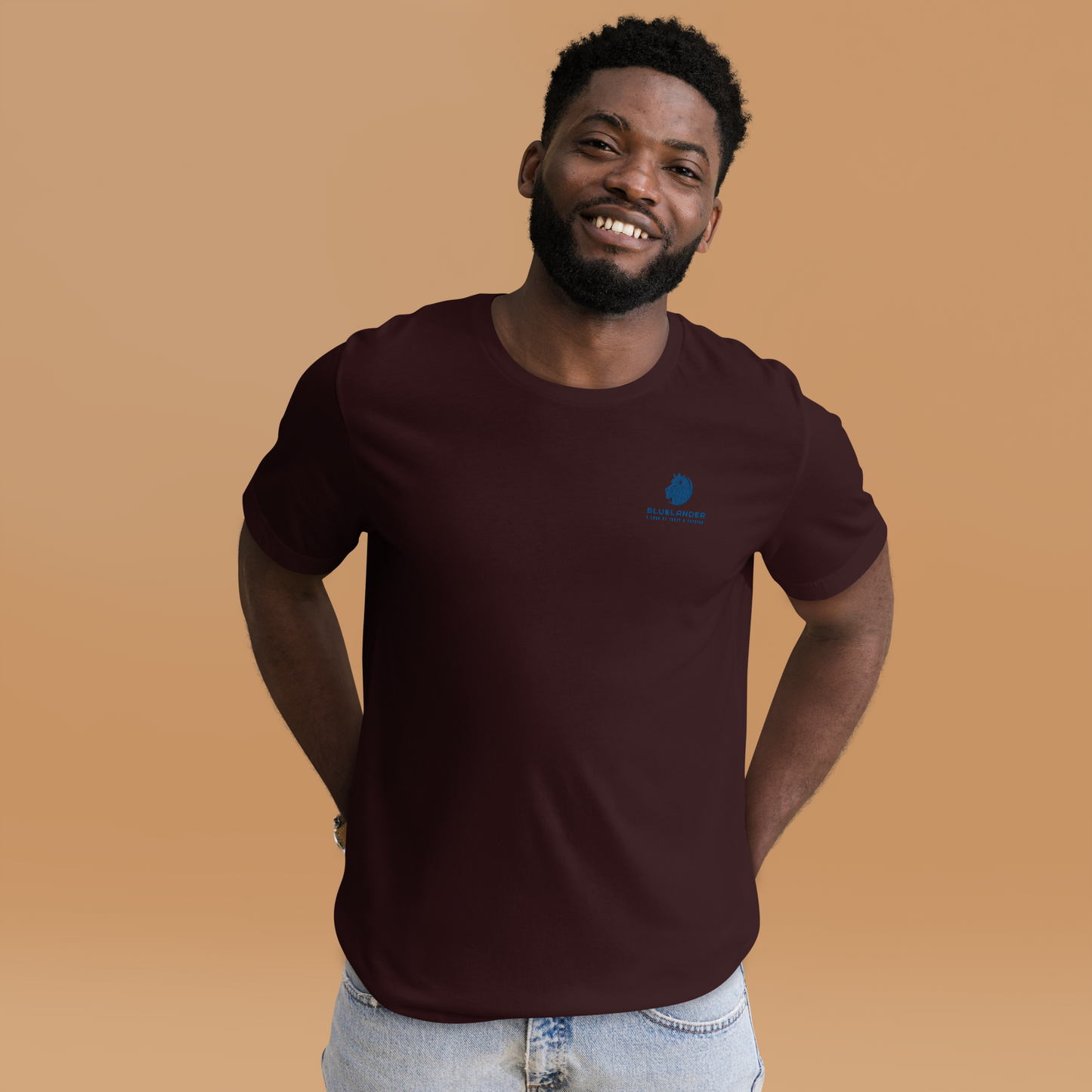 Bluelander Unisex T-Shirt Classic: New Colorful Tees to Brighten Your Day | 100% Cotton, Super Combed, Pre-Shrunk, Bio Washed, Lycra Ribbed Neck, Unisex Fit