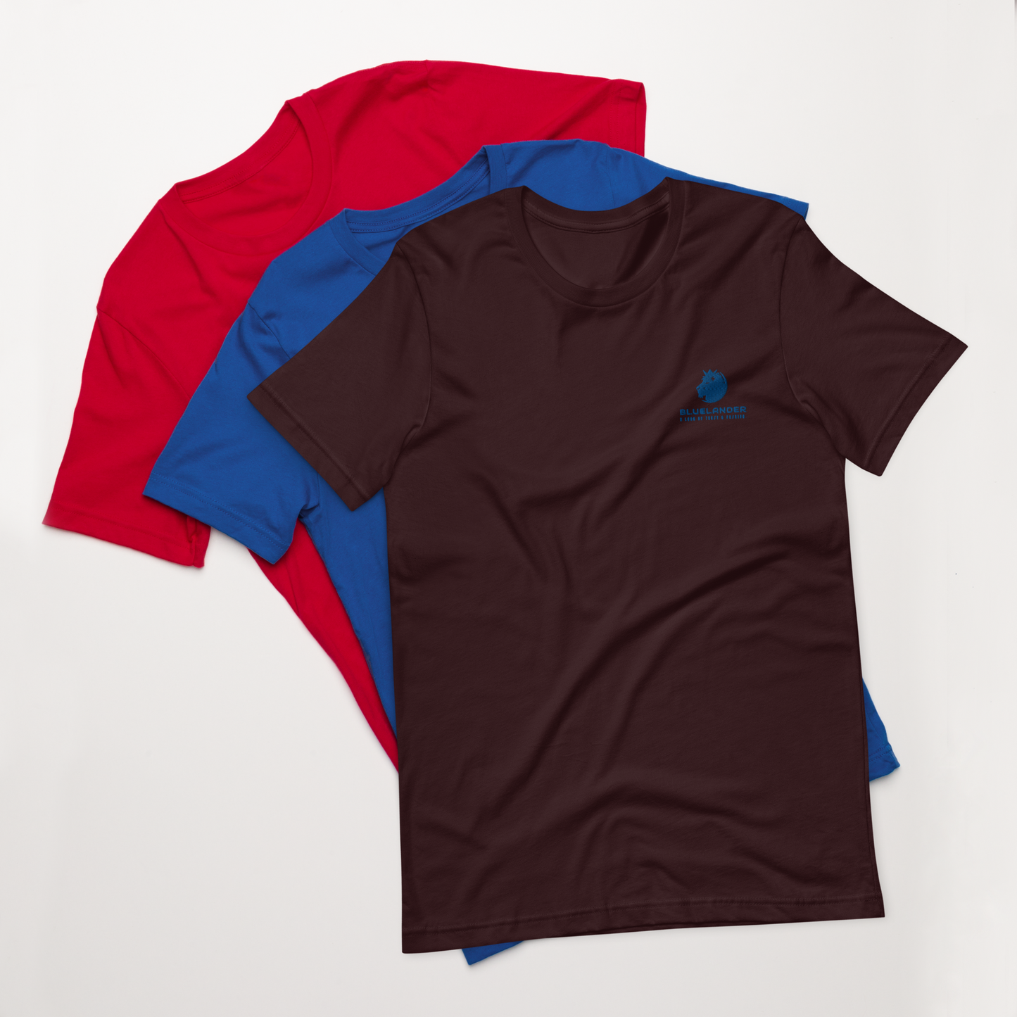 Bluelander Unisex T-Shirt Classic: New Colorful Tees to Brighten Your Day | 100% Cotton, Super Combed, Pre-Shrunk, Bio Washed, Lycra Ribbed Neck, Unisex Fit