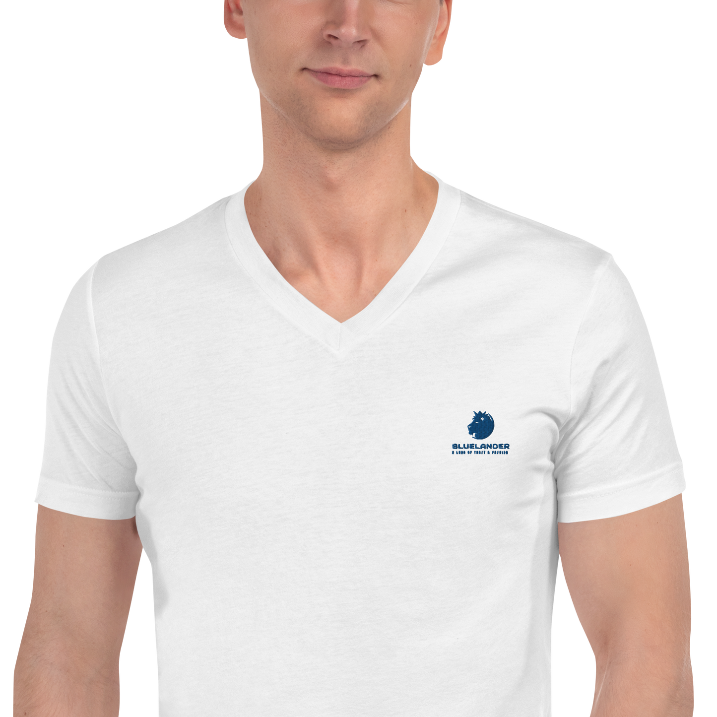 Discover Ultimate Comfort: Bluelander V-Neck Full Sleeve T-Shirt | 100% Cotton | Pre-Shrunk & Bio Washed,Explore Now!