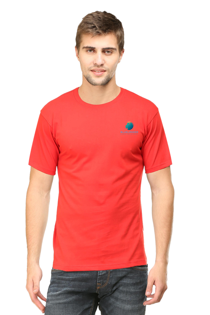 Get Noticed Everywhere You Go with Bluelander's Cotton Half Sleeve T-Shirt!