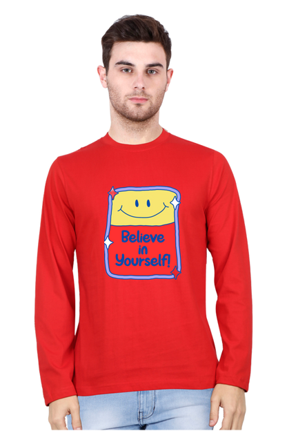 Sleeve it to Believe it: Embrace Your Journey with Bluelander's Full Sleeve Tee!