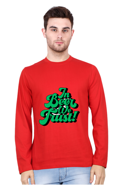 Unleash Your Fashionista: Bluelander's Cotton Full Sleeve T-Shirts - Embrace Comfort and Style!