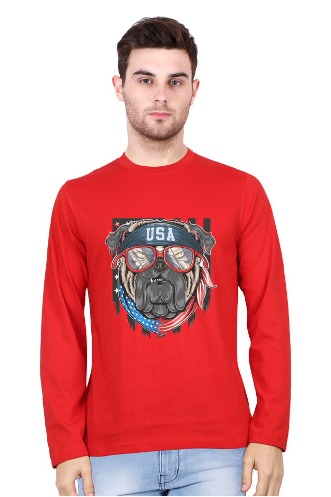 Bluelander's Cotton Full Sleeve T-Shirts, Where Comfort Meets Trendsetting Designs!