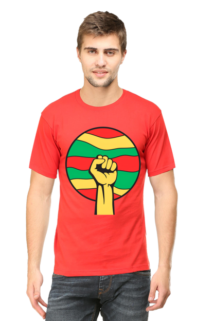 Get Noticed where ever you go with Bluelander's Cotton Half Sleeve T-Shirts: Stand Out with Future Fashion!