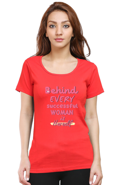Empowering Every She: BlueLander's  Cotton Girls and Women's Half Sleeve T-Shirt Dresses - Where Enhanced Design Meets Supreme Comfort, Tailored for Our Beautiful Sisters and Moms in India.