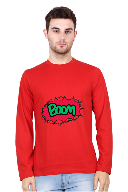Bluelander's Cotton Full Sleeve T-Shirts: Stand Out with Unique Designs, Earn Compliments on the Go!