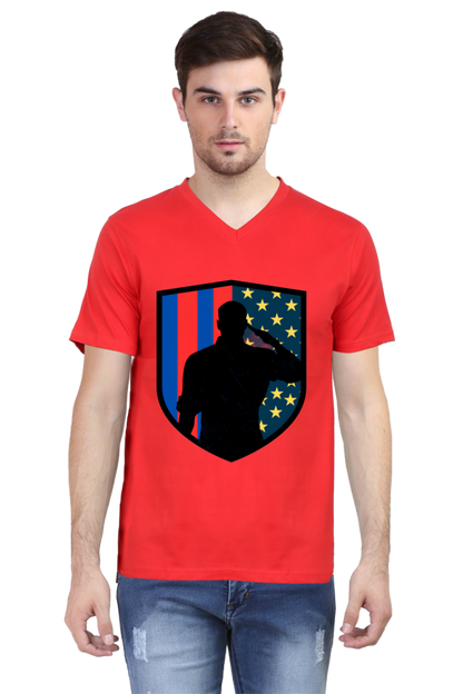 Elevate Your Casual Style: Bluelander's V Neck Cotton Half Sleeve T-Shirts