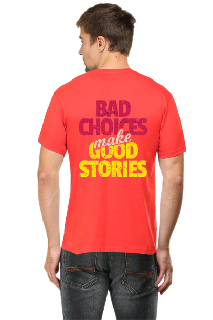 Let's create good stories together: Bluelander's Premium Cotton Bio-Washed Half-Sleeve T-Shirt