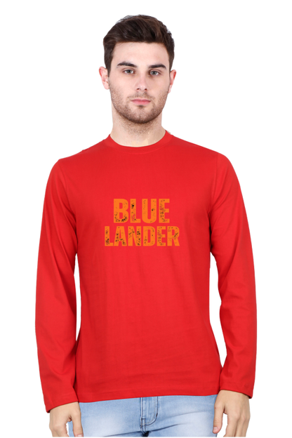 Bluelanders Unisex Soft Cotton bio washed Full-Sleeve T-Shirt.