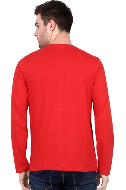 Bluelanders: Comfort Redefined - Unisex Premium Cotton Bio-Washed Full-Sleeve T-Shirt.