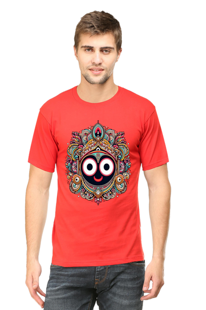Sacred Comfort: Bluelanders  Premium  Cotton Unisex Half-Sleeve T-Shirt  Show drafts