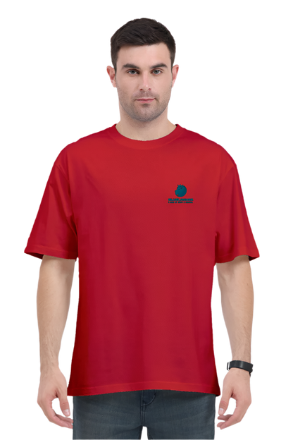 Oversized Comfort, Classic Style: Bluelanders  soft cotton bio washed Unisex T-Shirt.